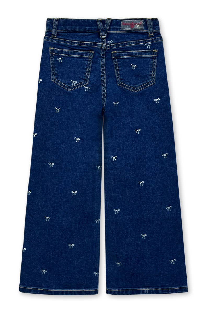 Toddler Wide Leg Denim Jeans | Indigo