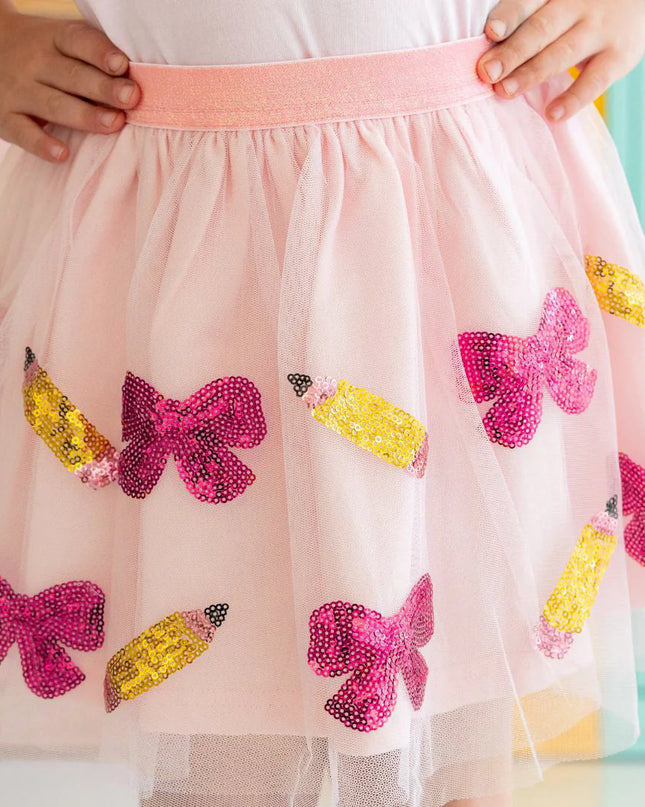 Back To School Cutie Sequin Tutu