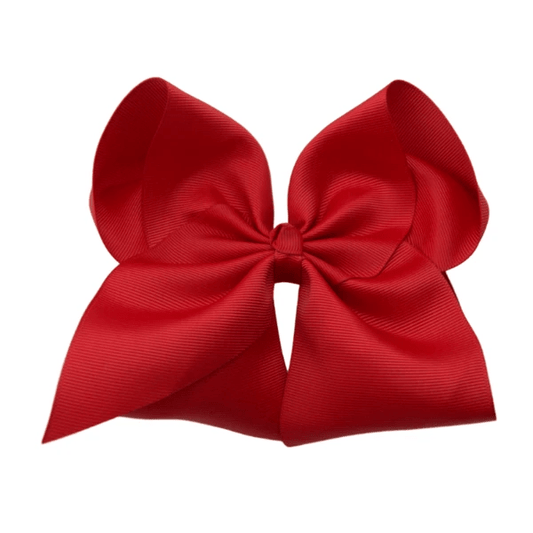 6 “Solid Grosgrain Bow | Red