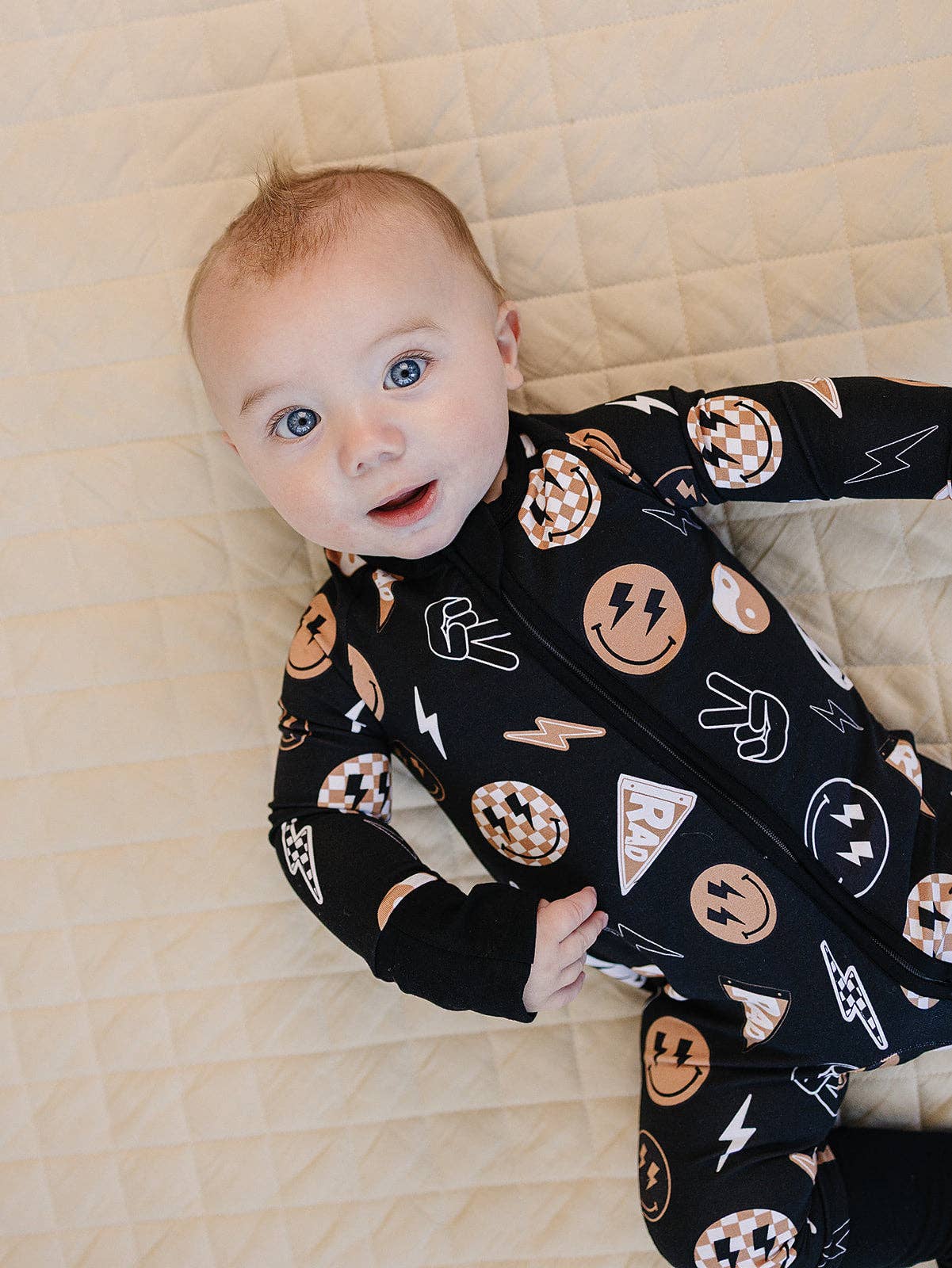 Bamboo Zip Romper | Rad Vibes: 0-3M