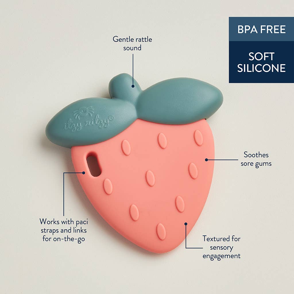 Strawberry Sweetie Shake Teether