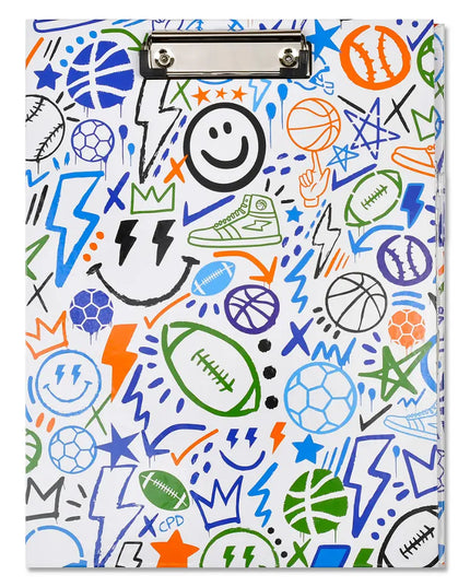Let’s Go Sports Clipboard Set