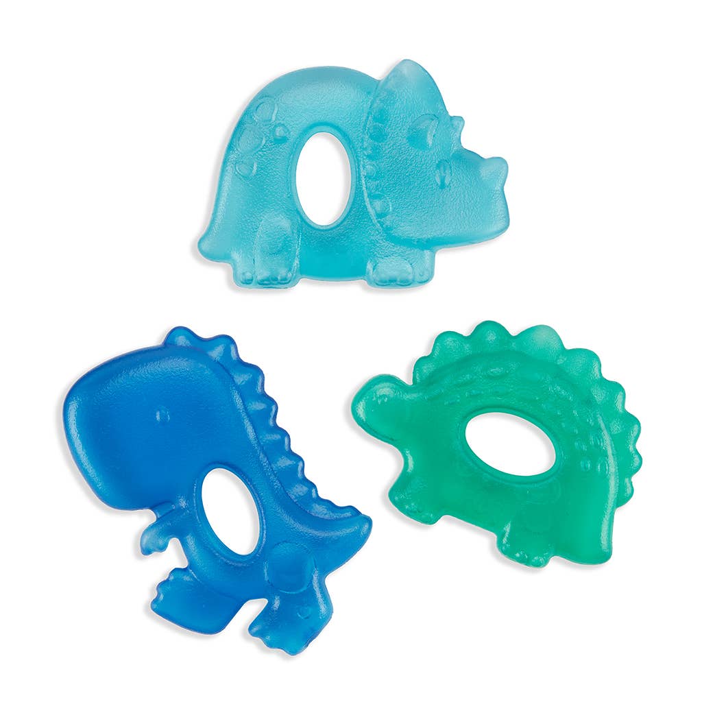 Cutie Coolers™ Water Filled Teethers (3-pack): Dinos