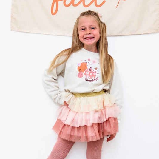 Boho Blush Petal Tutu