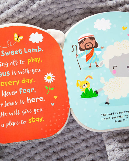 Squish and Snugg Board Book | Sweet Lamb