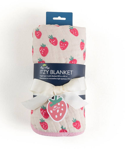 Itzy Blanket™: Strawberries + Cream
