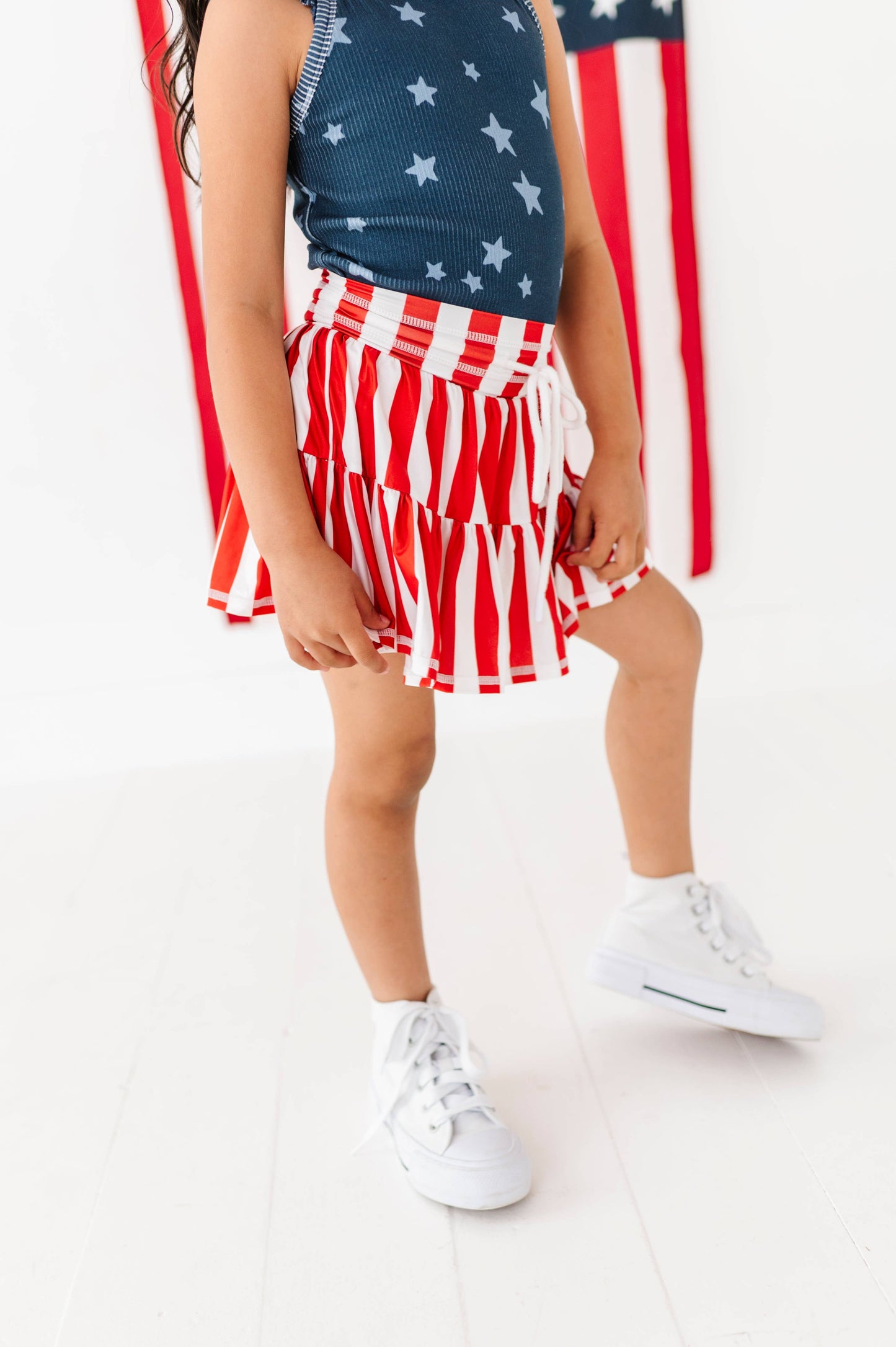 Spangled Star Ribbed Tank | JUNE 10