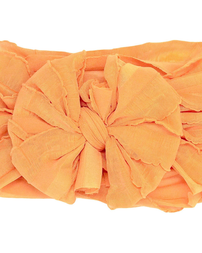 Dreamsicle Ruffled Headband