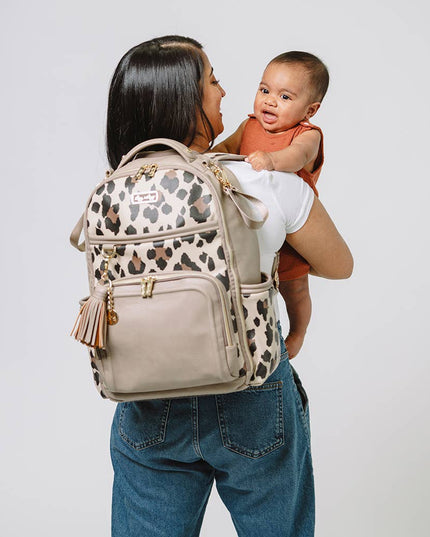Leopard Boss Plus™ Backpack Diaper Bag