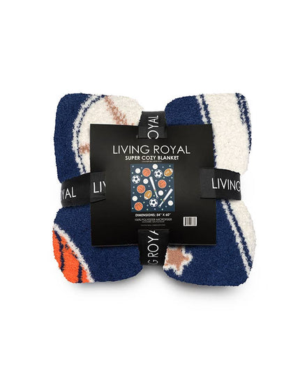 Throw Blanket - Sporting Equipment - Blue
