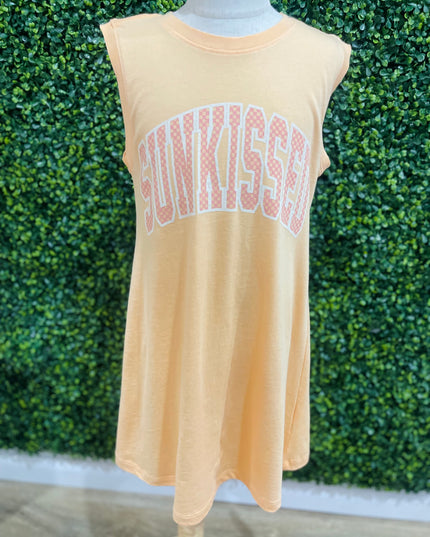 Sunkissed Muscle Tank Dress | Sunshine Tie Dye