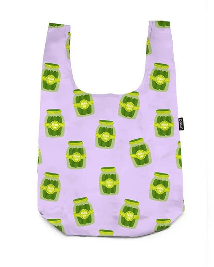2-in-1 Bag Charm & Reusable Shopper Bag - Pickle Jar