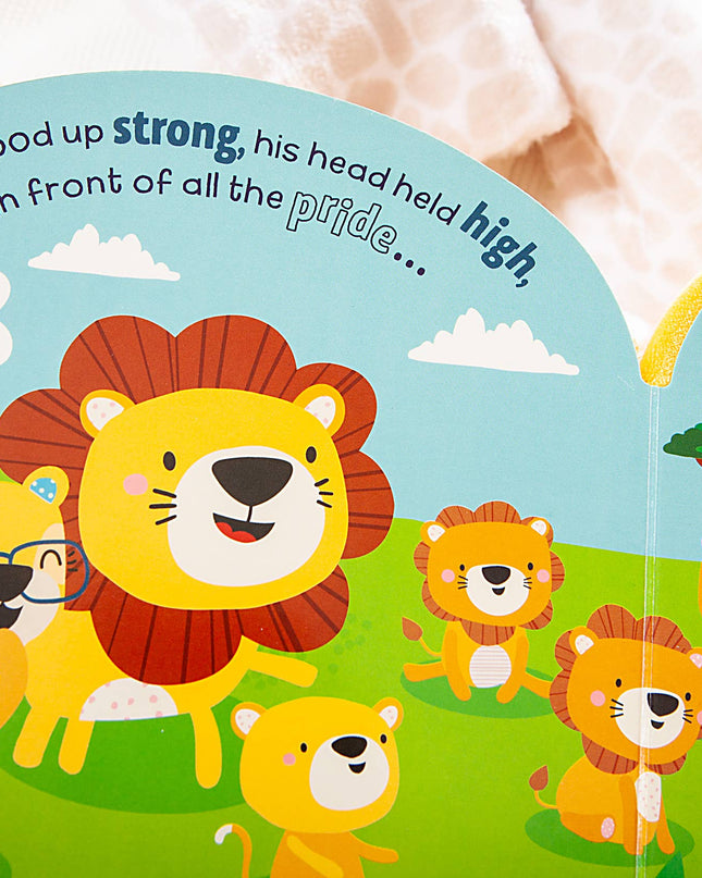 Squish and Snugg | Lion Plush Book