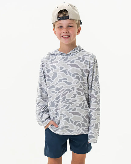 Performance Hoodie | White Camo