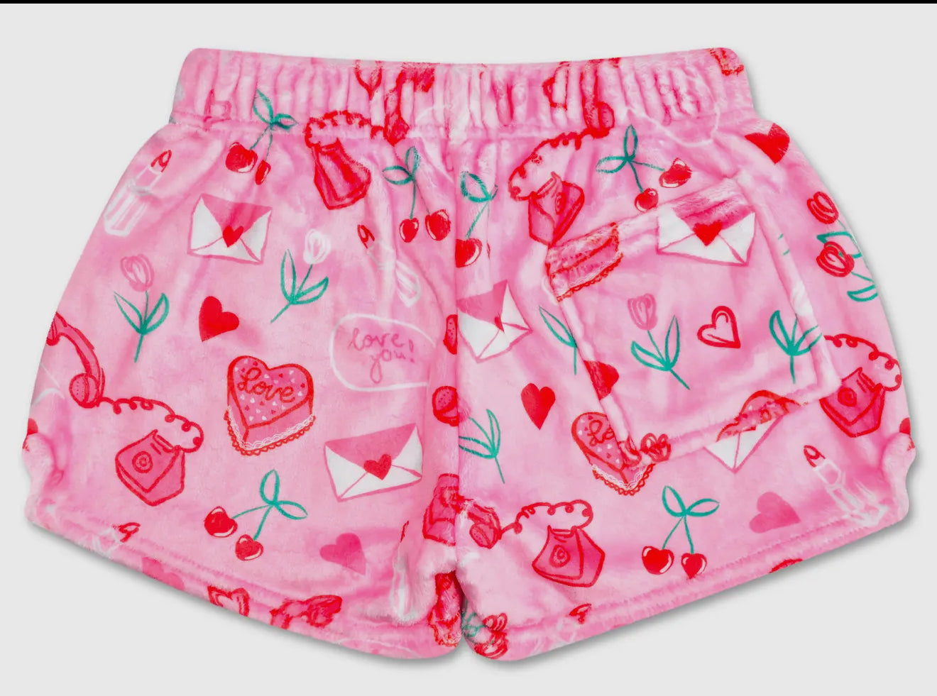Love Doodles Plush Shorts