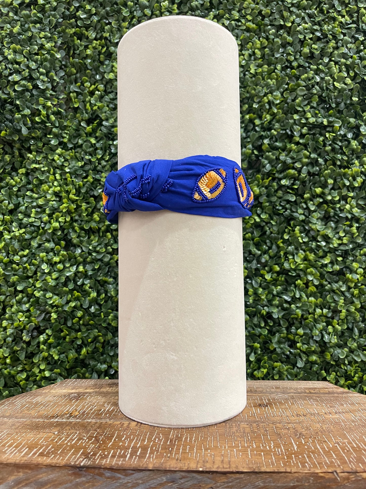 Royal Blue Game Day Headband