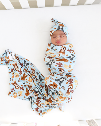 Griffin Swaddle Bamboo Baby Blanket
