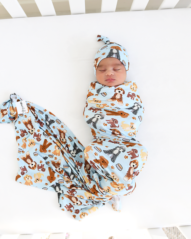 Griffin Swaddle Bamboo Baby Blanket