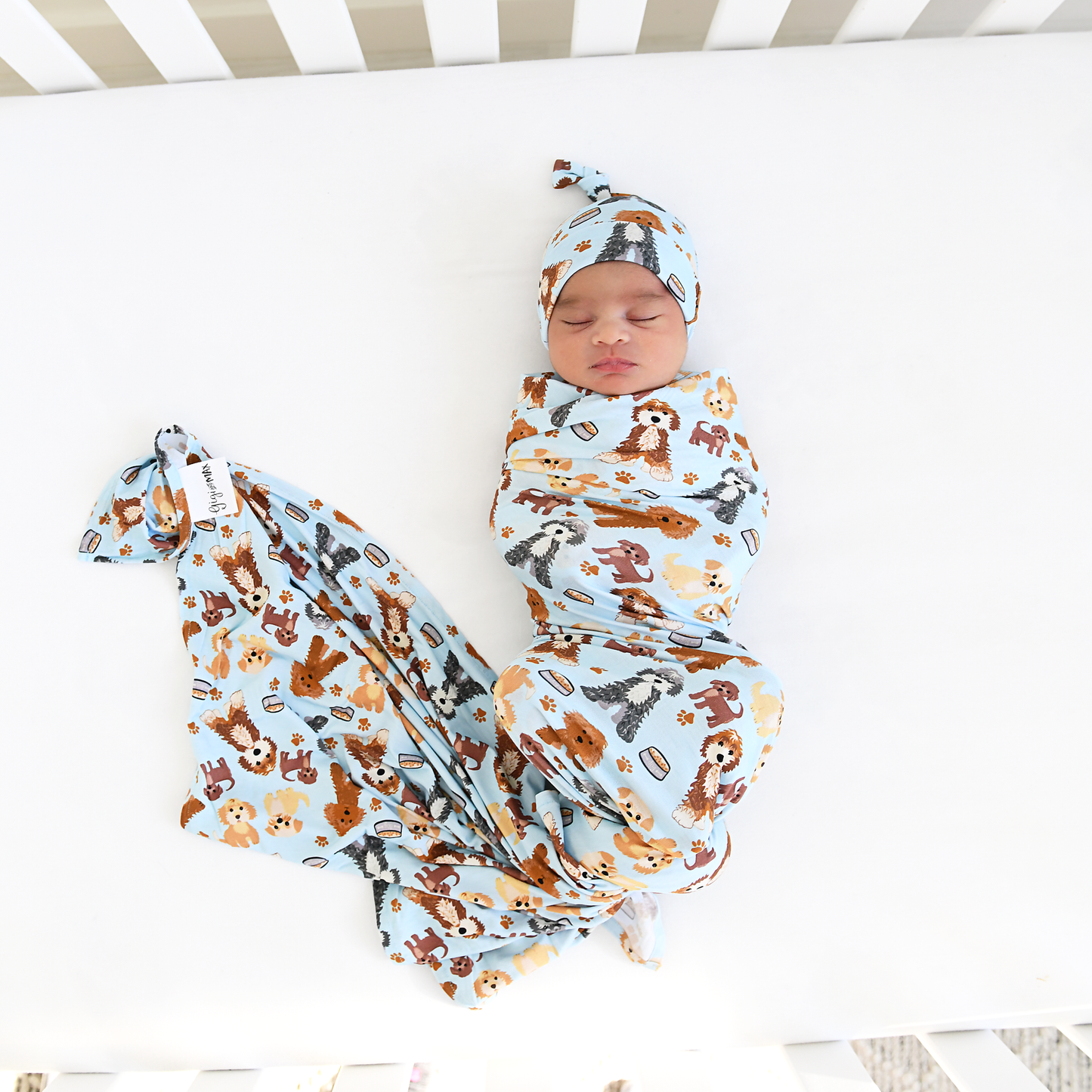 Griffin Swaddle Bamboo Baby Blanket