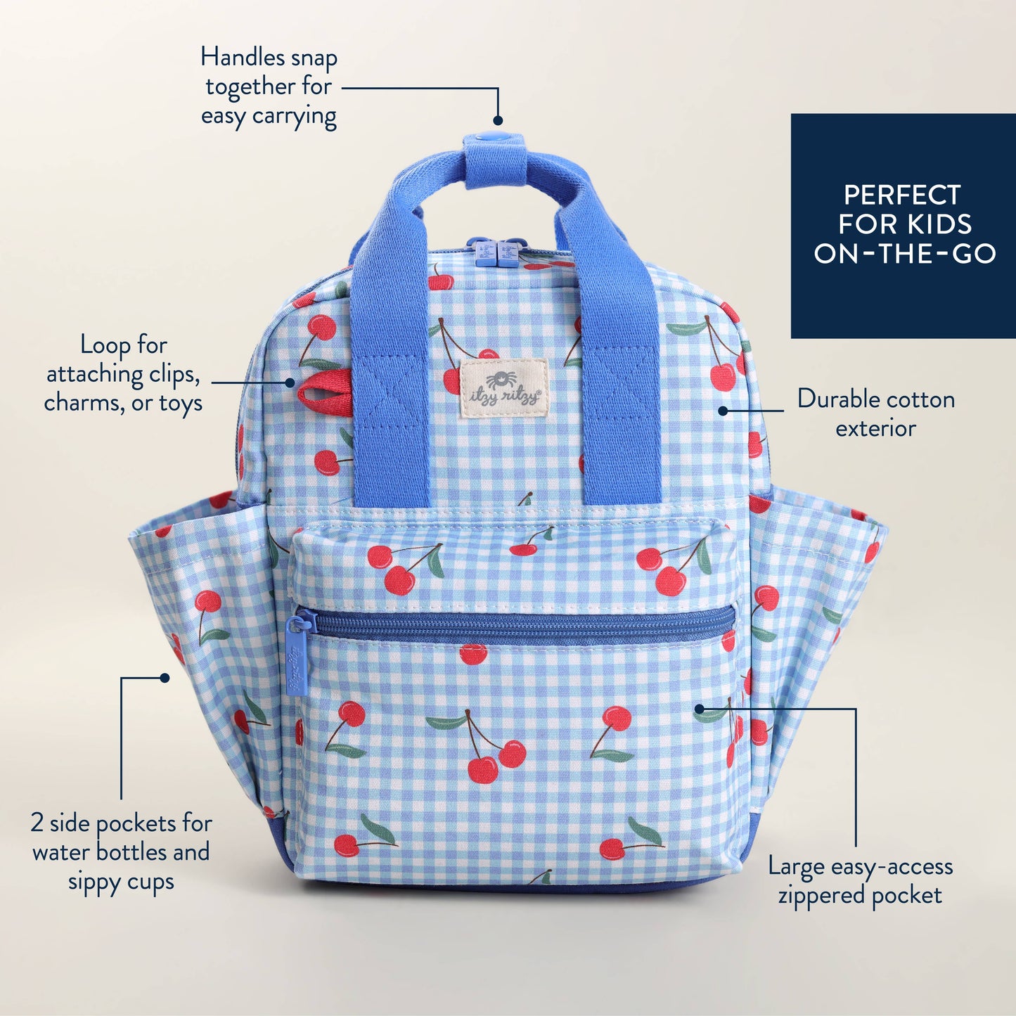 Itzy Bitzy Backpack: Cherry on Top