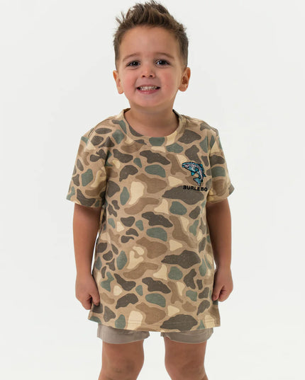 Youth Retro Pintail Camo Tee | Jumping Fish