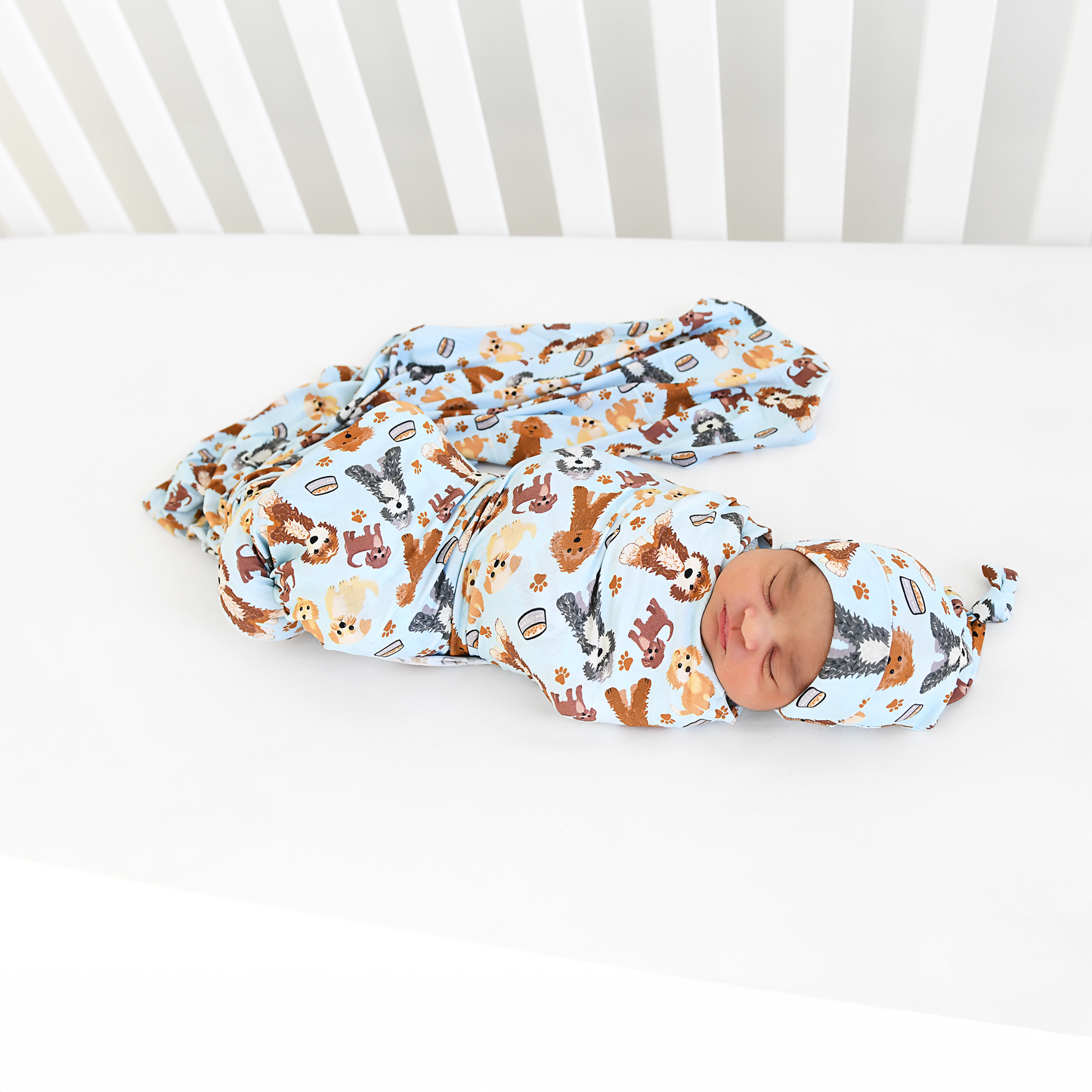 Griffin Swaddle Bamboo Baby Blanket