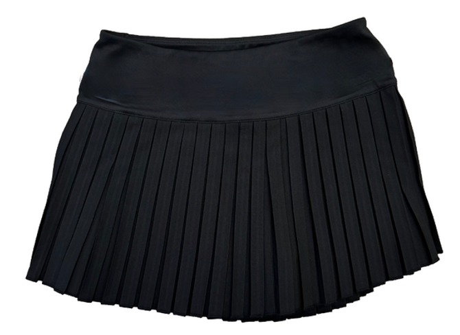 Activewear Pleated Skort | 7-16 | Black