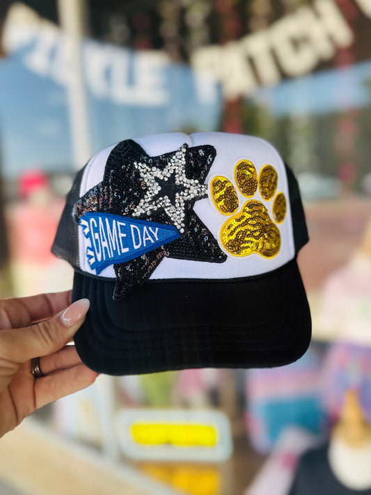 Paw Print Gameday Hat - Youth