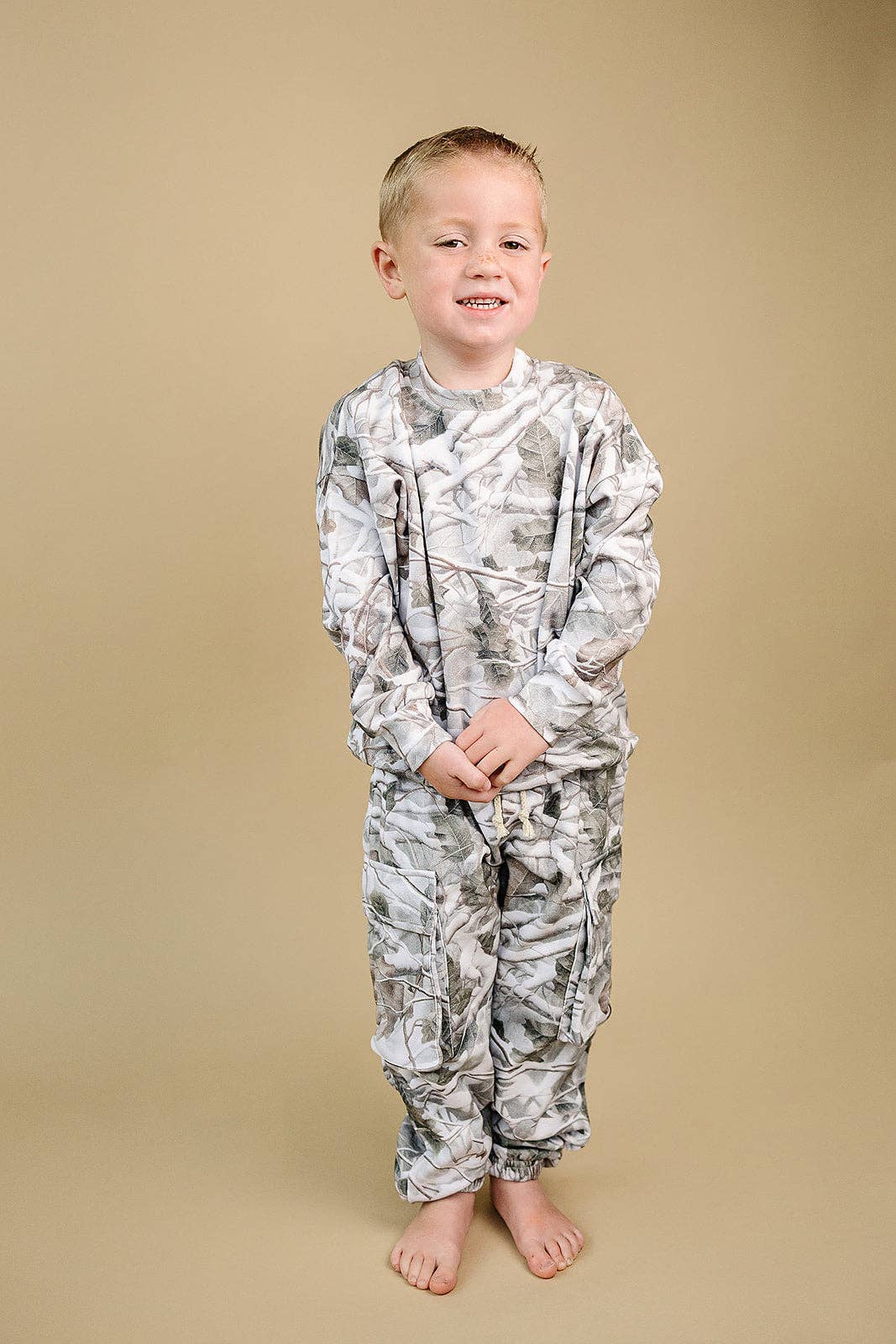 Camo Cargo Jogger Set