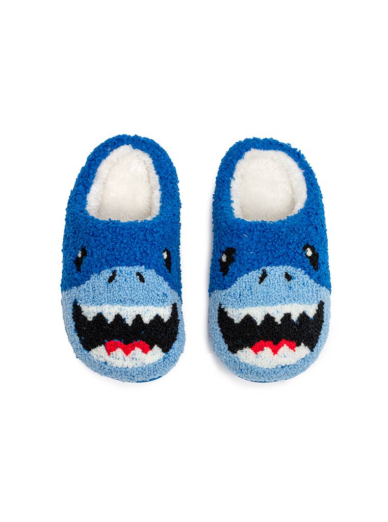 Shark Slippers | Blue