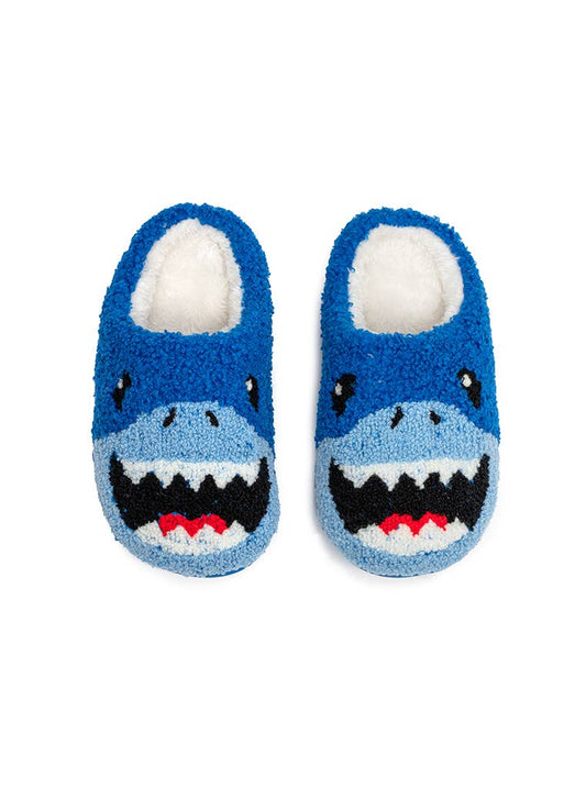 Shark Slippers | Blue