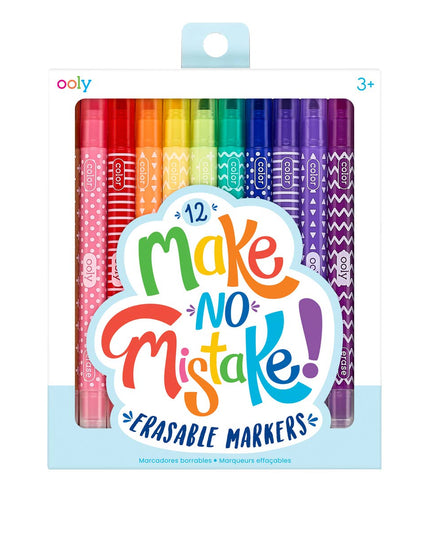 Make No Mistake Erasable Markers