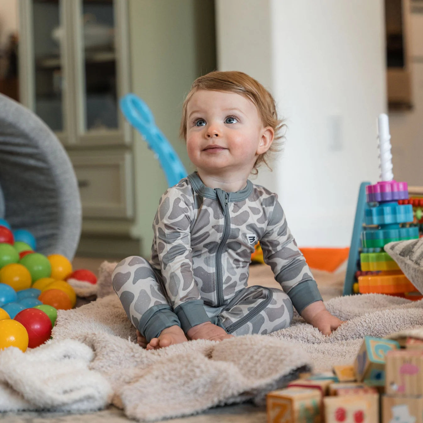 Classic Deer Camo| Baby Zip Up
