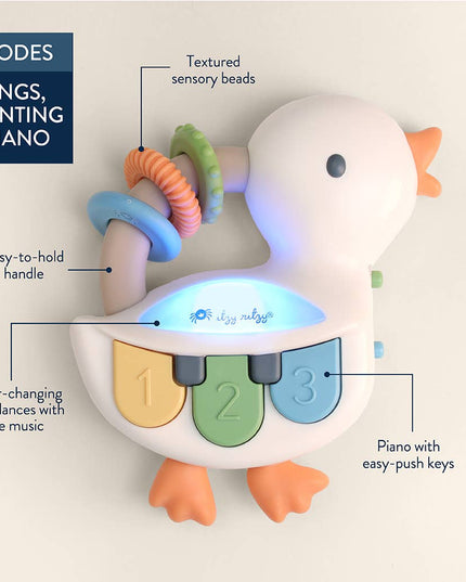 Bitzy Tunes™ - Light-up Interactive Piano Toy