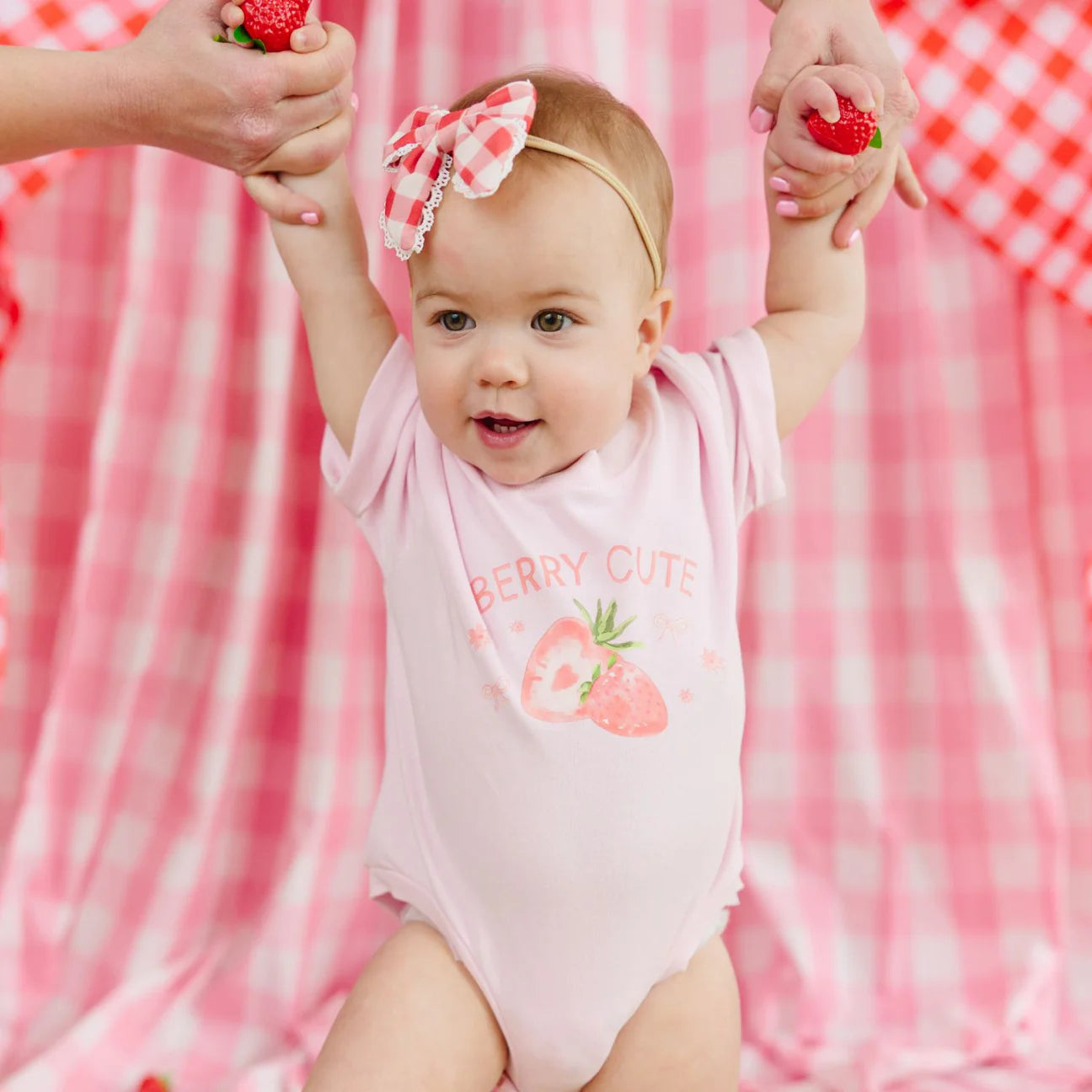 Berry Cute Strawberry Romper