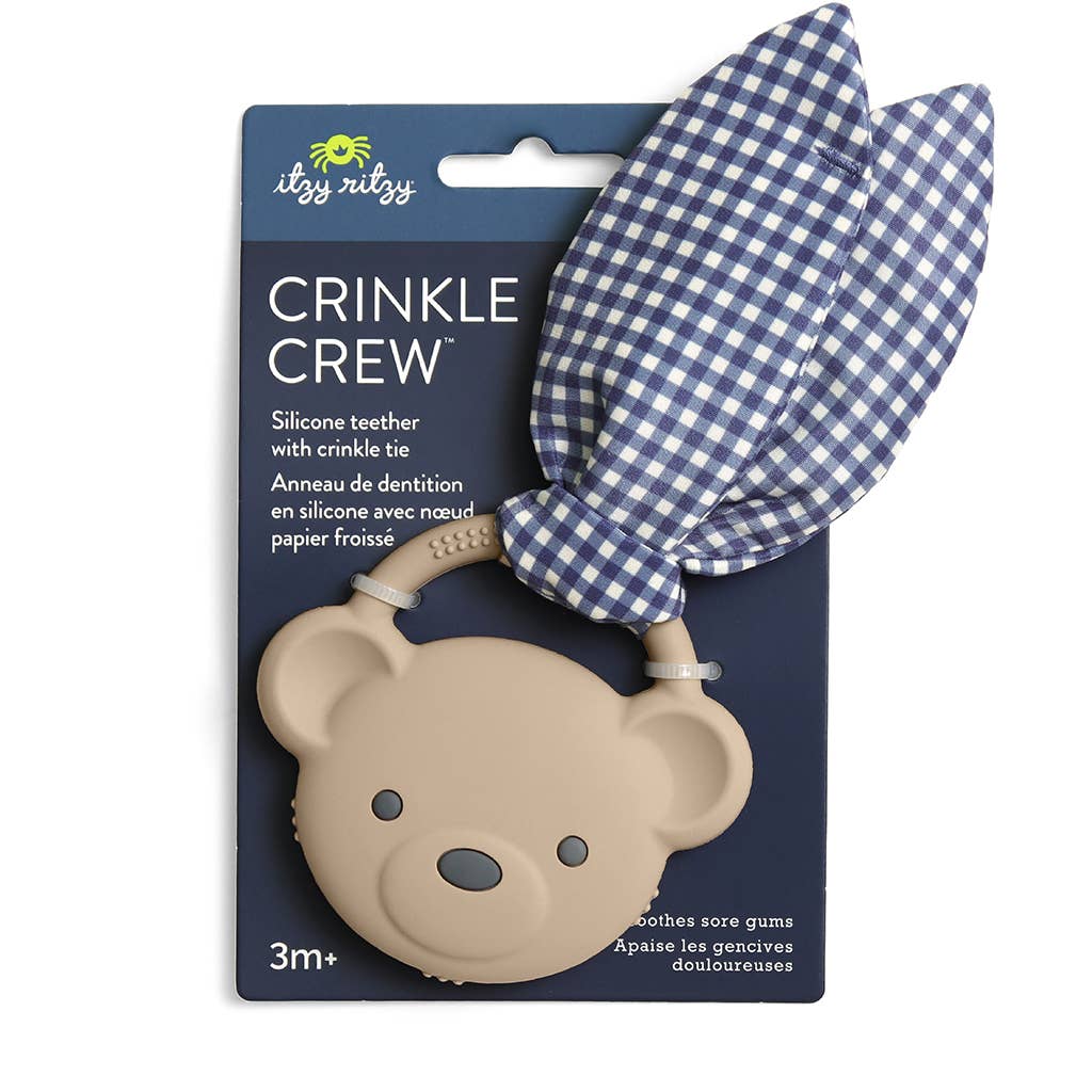 Crinkle Crew™ : Taupe Bear