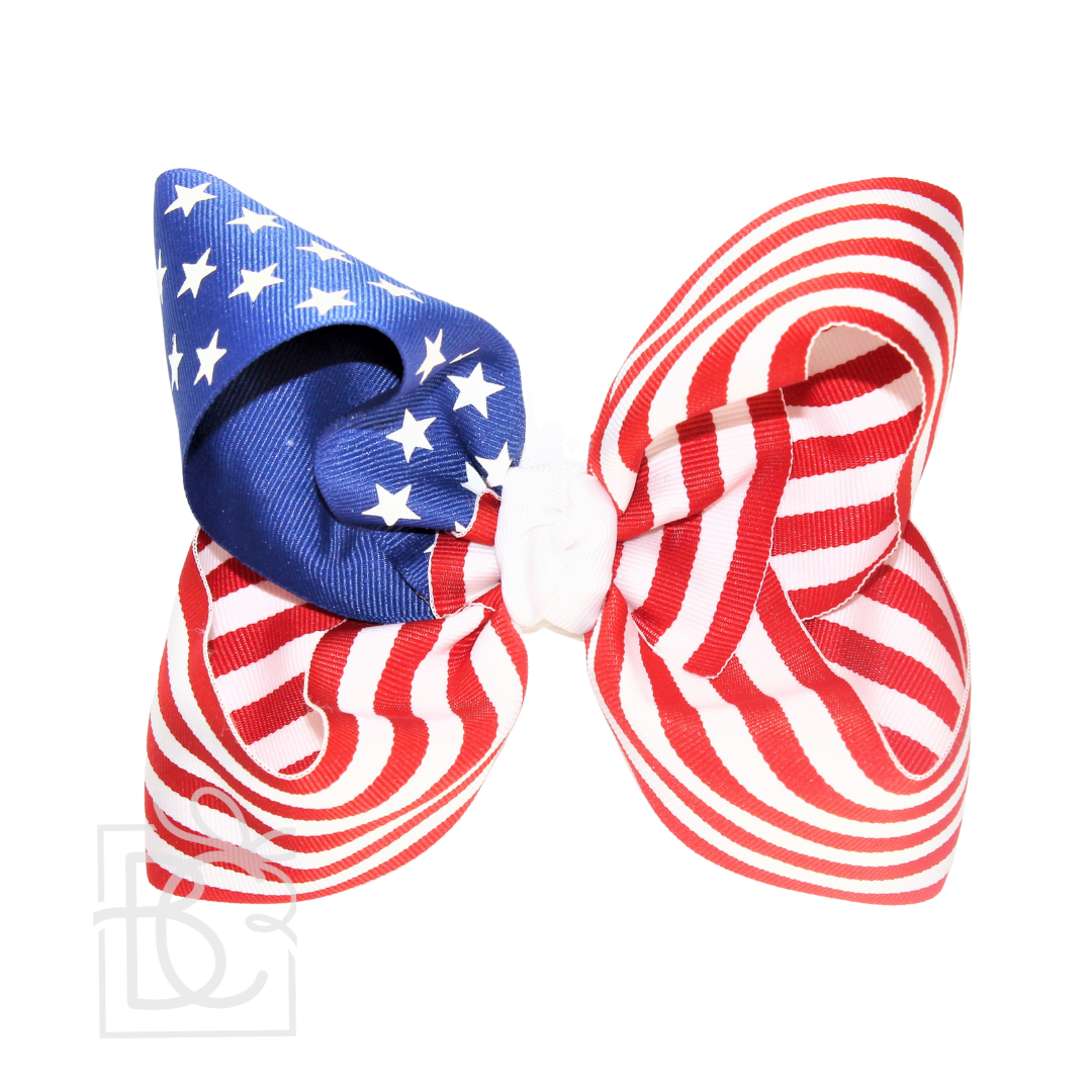 5.5" Specialty Bow | Stars and Stripes