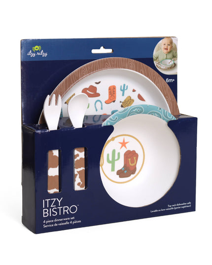 Itzy Bistro™ - 4 piece dining set: Ribbons & Roses