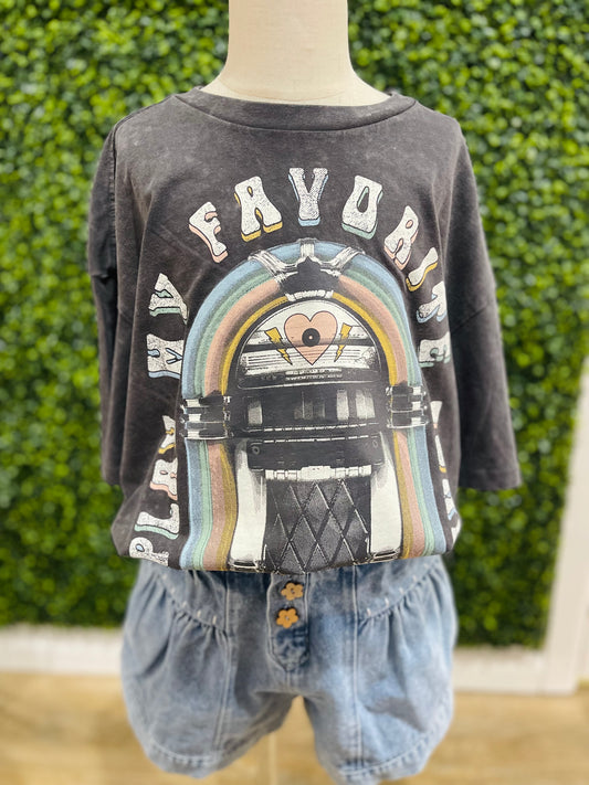 Favorite Song Graphic Tee | Mineral Washed