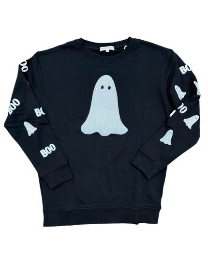 Boo Sequin Sweatshirt