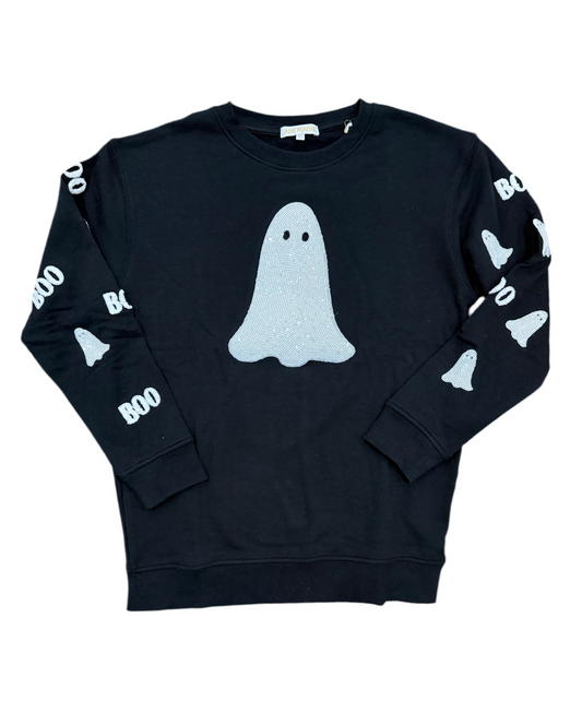 Boo Sequin Sweatshirt