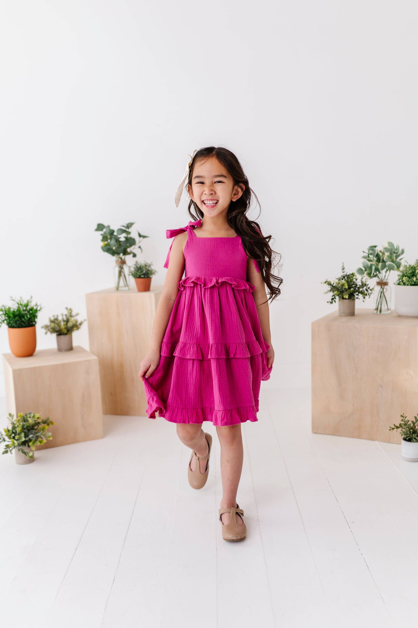 Violet Tulip | Ruffle Strappy Twirl Dress