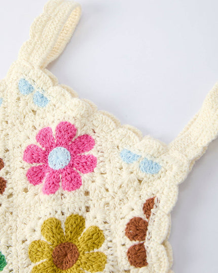 Summer Crochet Floral Set