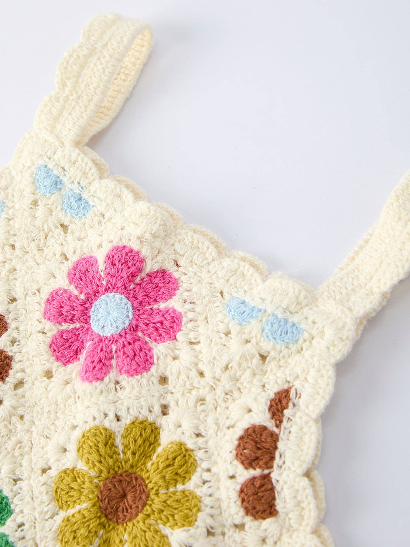 Summer Crochet Floral Set