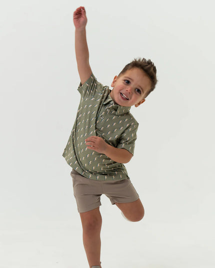 Toddler Polo | Sage Lightning