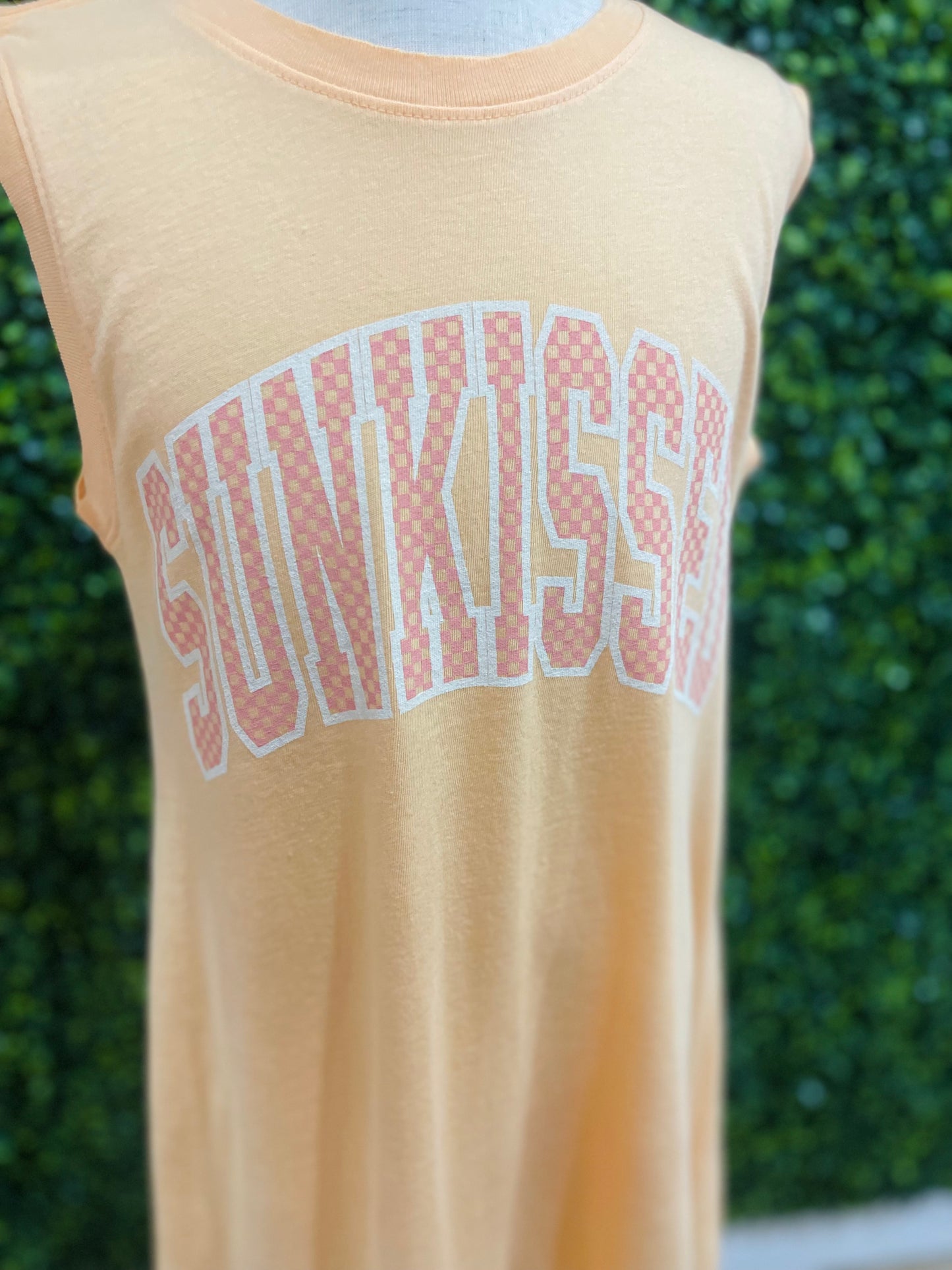 Sunkissed Muscle Tank Dress | Sunshine Tie Dye