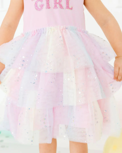 Birthday Girl Fairy Dust Tutu Dress
