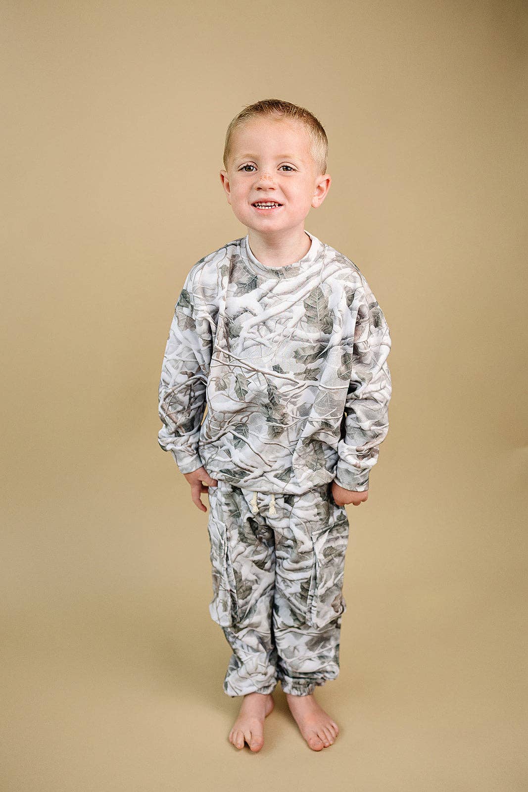 Camo Cargo Jogger Set