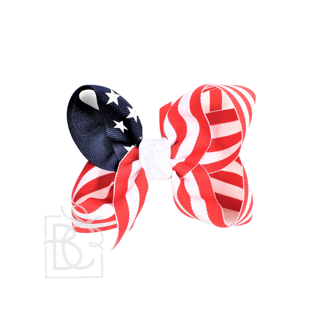 5.5" Specialty Bow | Stars and Stripes