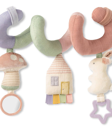 Bitzy Bespoke Itzy Bitzy Spiral Car Seat Activity Toy: Pastel